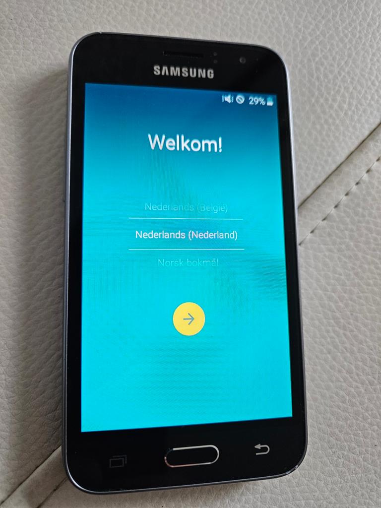 Bijna gratis Als Nieuw Samsung j1-16, met Google account, €9, Telecommunicatie, Mobiele telefoons | Samsung, Overige modellen