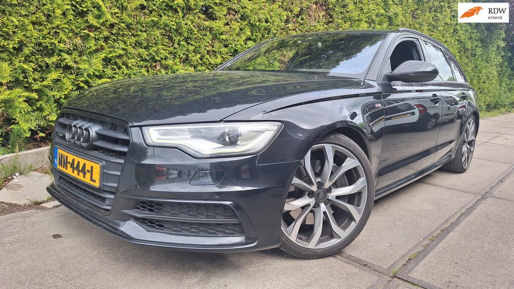 Audi A6 Avant 3.0 TDI BiT quattro Pro Line Plus, Automaat, Euro 5, Gebruikt, Zwart