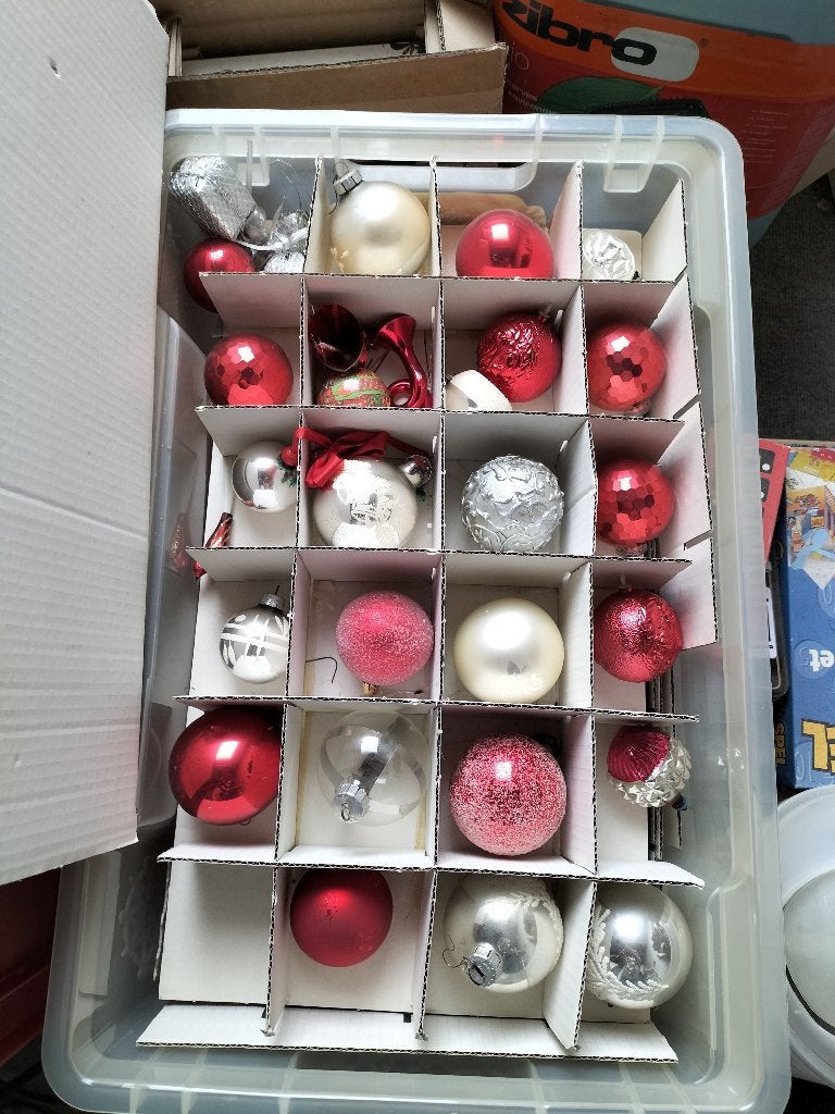 Kerstboom+ballen+van alles, Ophalen