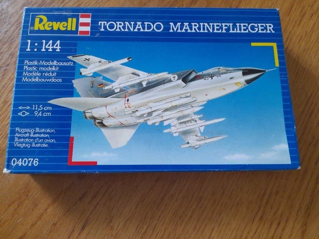 Revell Tornado Marineflieger, 1:144 tot 1:200, Revell, Ophalen of Verzenden, Zo goed als nieuw