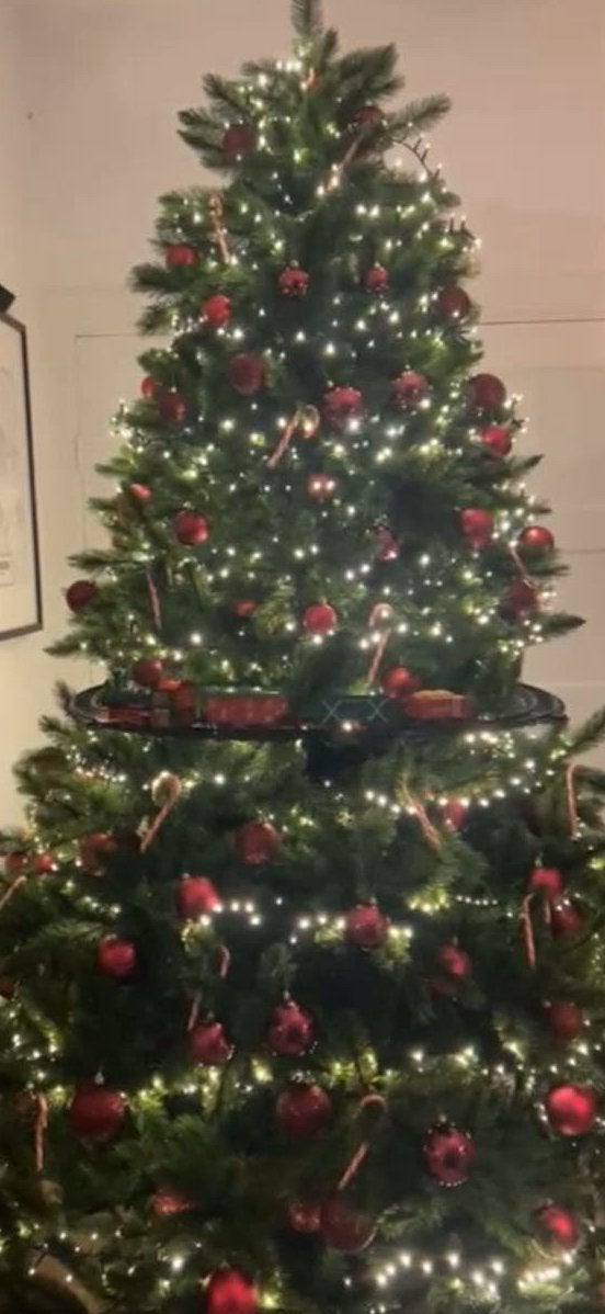 Trein voor in Kerstboom, Diversen, Ophalen, Zo goed als nieuw