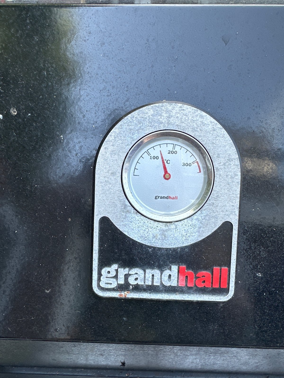 Grandhall gasbarbecue met zijbrander, Tuin en Terras, Gasbarbecues, Ophalen, Gebruikt