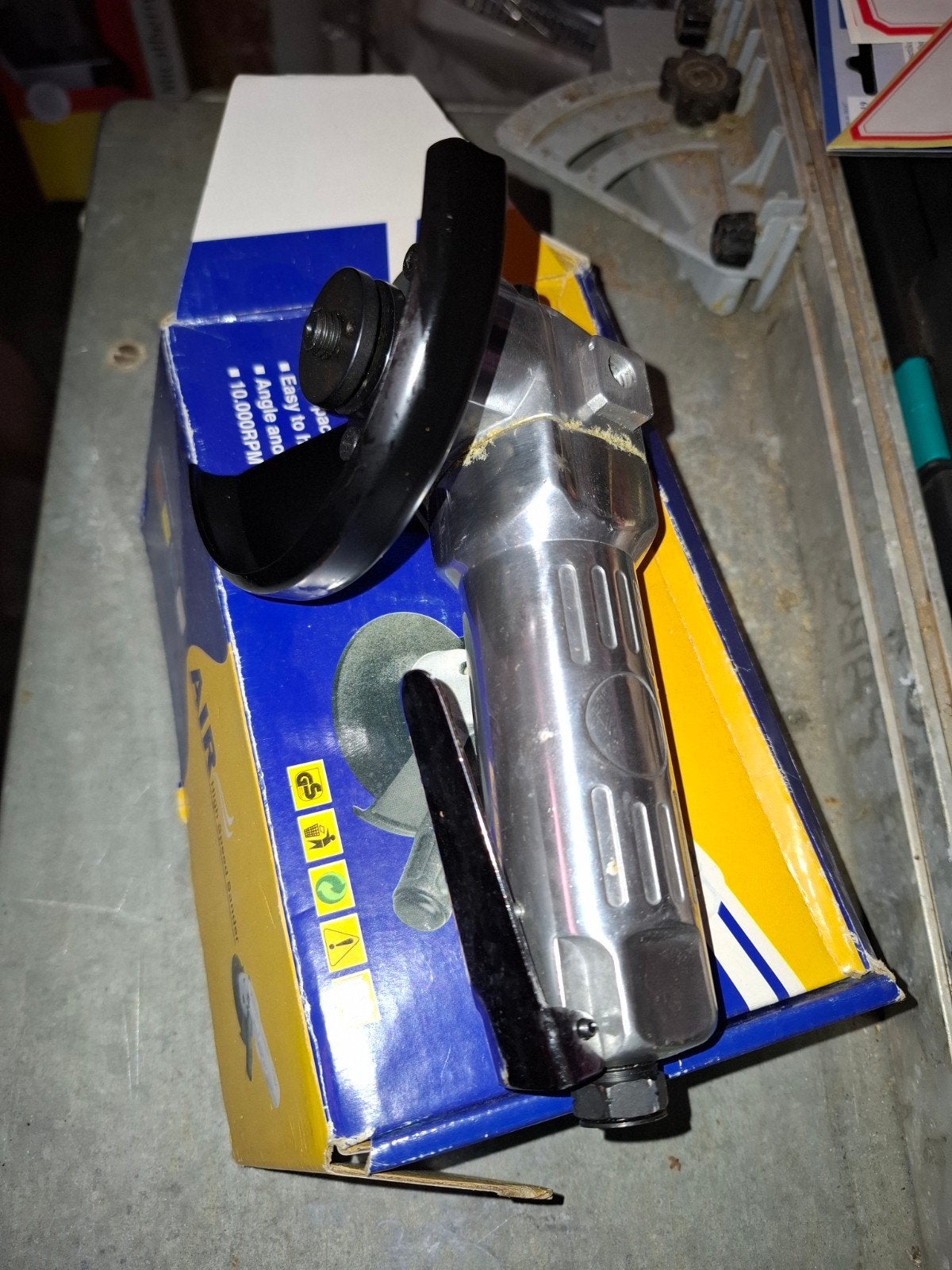 AIR High Speed Sander - Haakse handslijpmachine, Ophalen of Verzenden, Nieuw, Minder dan 700 watt, Haakse handslijpmachine