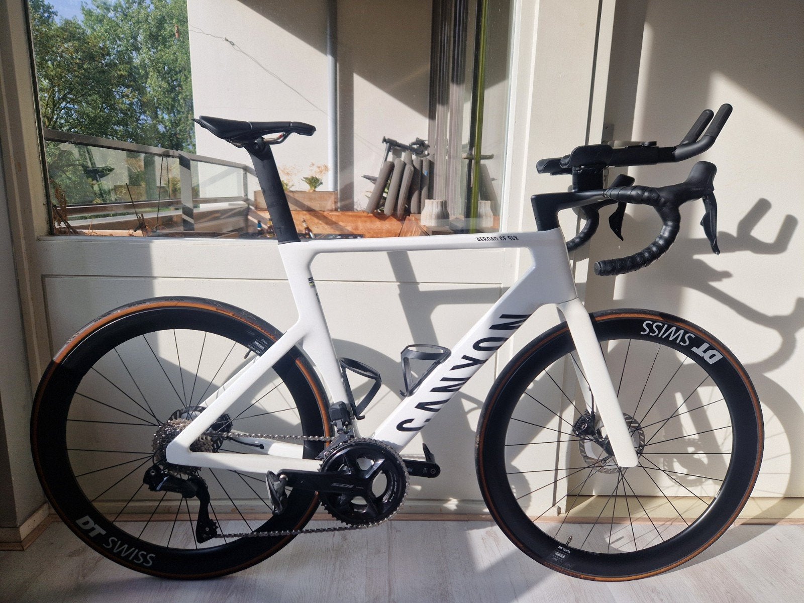 Canyon Aeroad CF SLX 7 Di2 2024 Maat L, Fietsen en Brommers, Carbon, Zo goed als nieuw, Meer dan 20 versnellingen, 53 tot 57 cm