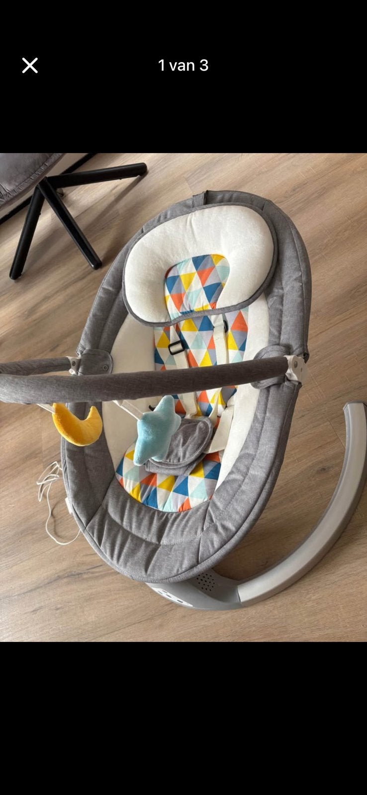Elektrische babyswing, Ophalen, Zo goed als nieuw