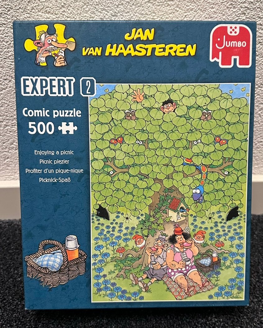 Jan van Haasteren puzzel EXPERT 2 - PICNIC PLEZIER 500 stuks