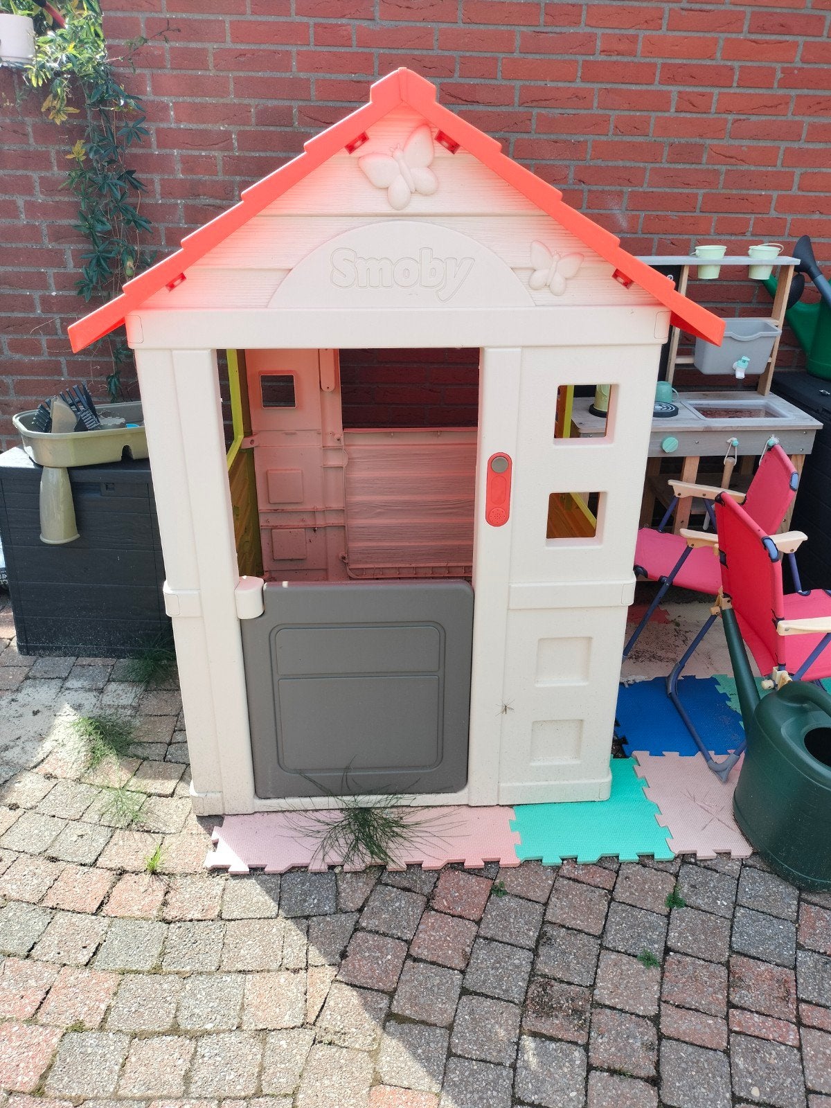 Smoby huisje voor de kleintjes, Ophalen, Gebruikt, Kunststof