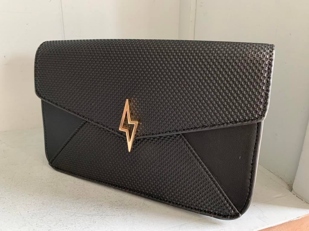 Pauls Boutique London Avondtasje Zwart, Sieraden, Tassen en Uiterlijk, Tassen | Damestassen, Ophalen of Verzenden, Zo goed als nieuw