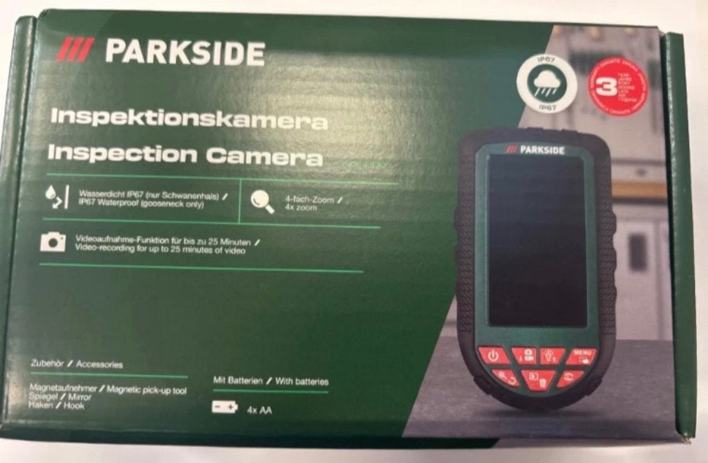 Inspection Camera, Verzenden, Nieuw, Overige typen, Parkside