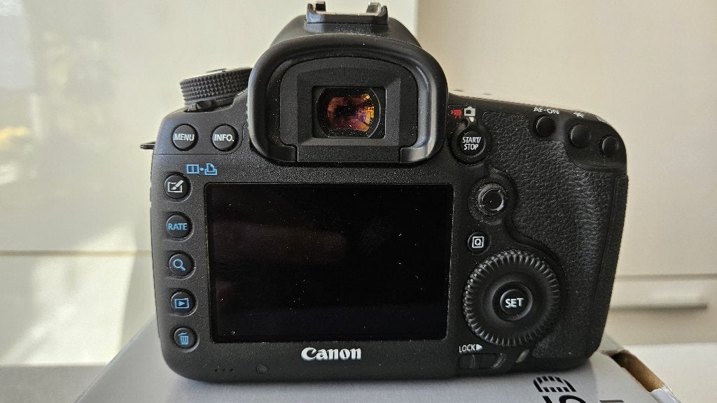 Canon EOS 5D Mark III plus accesoires en objectieven, Ophalen, Gebruikt, Canon, Handleiding