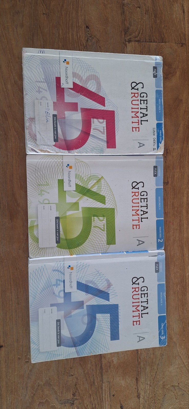 Wiskunde A Getal en Ruimte Havo 5 (deel 1, 2 en 3), Gelezen, Wiskunde A, HAVO, Ophalen of Verzenden