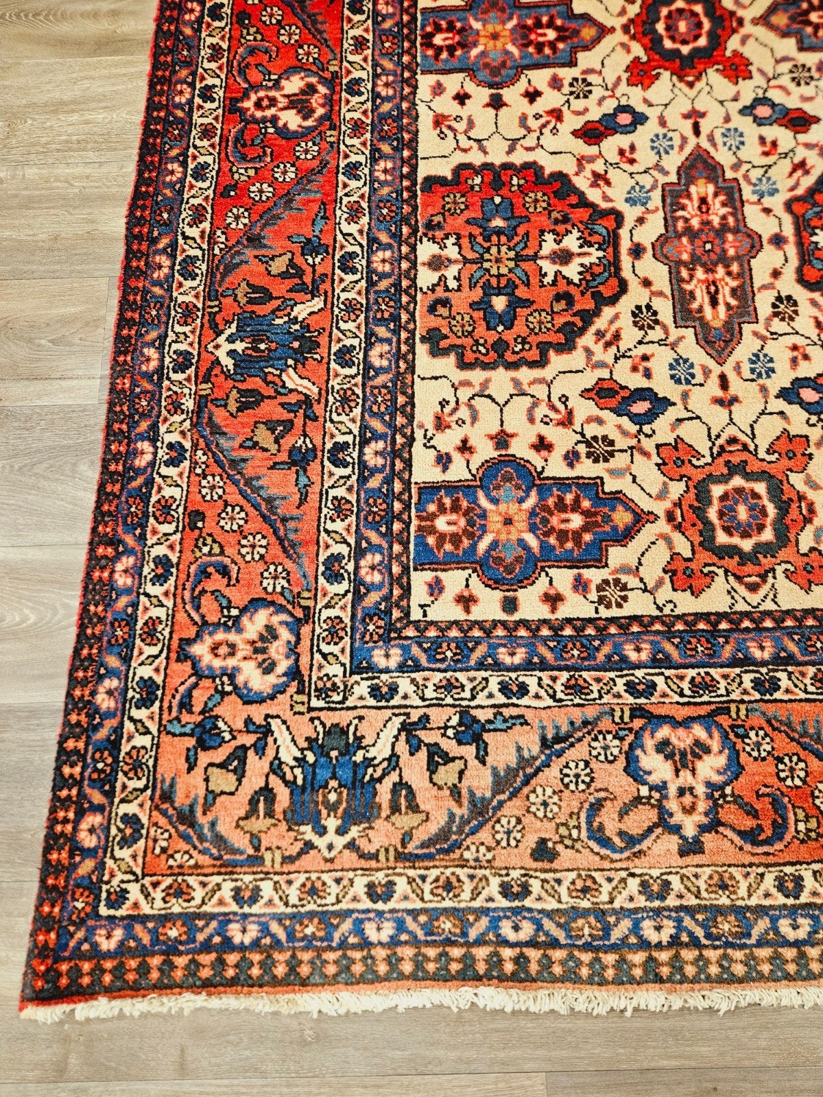 Perzisch Handgeknoopt Tapijt. 230 x 350, Perzisch, 200 cm of meer, Ophalen of Verzenden