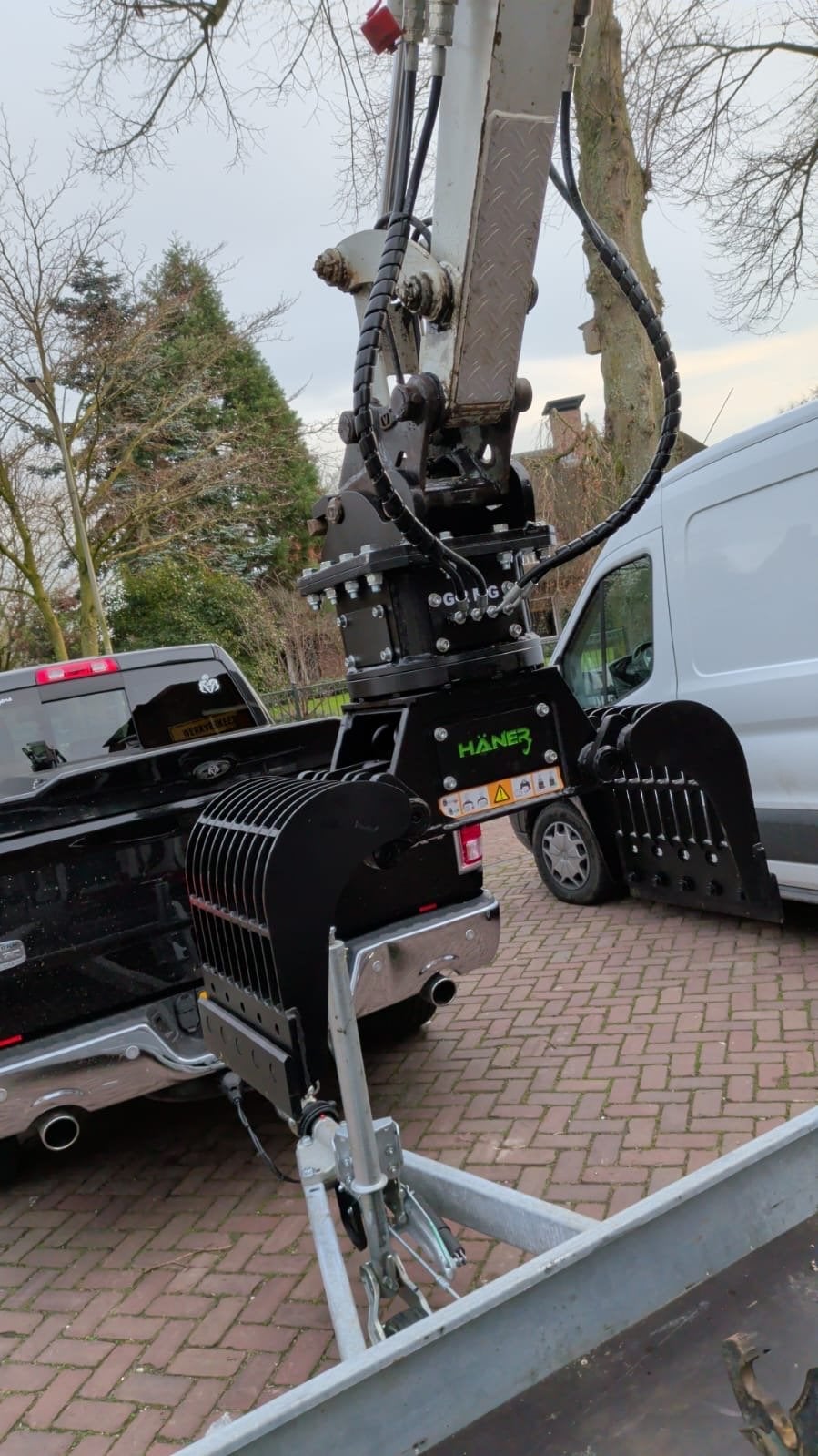 Nieuwe HÄNER Sorteergrijper voor Graafmachine, Ophalen, Graafmachine