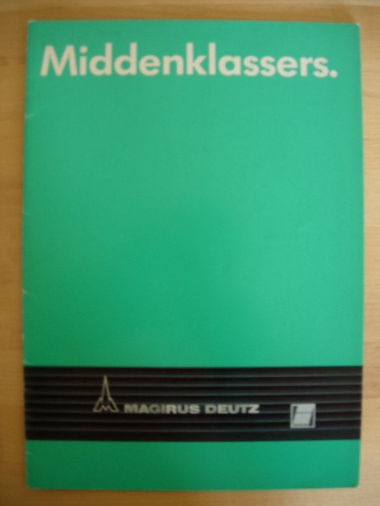 Magirus Middenklassers Brochure 1980 – 90 130 160 - Iveco, Magirus, Ophalen of Verzenden, Zo goed als nieuw, Overige merken