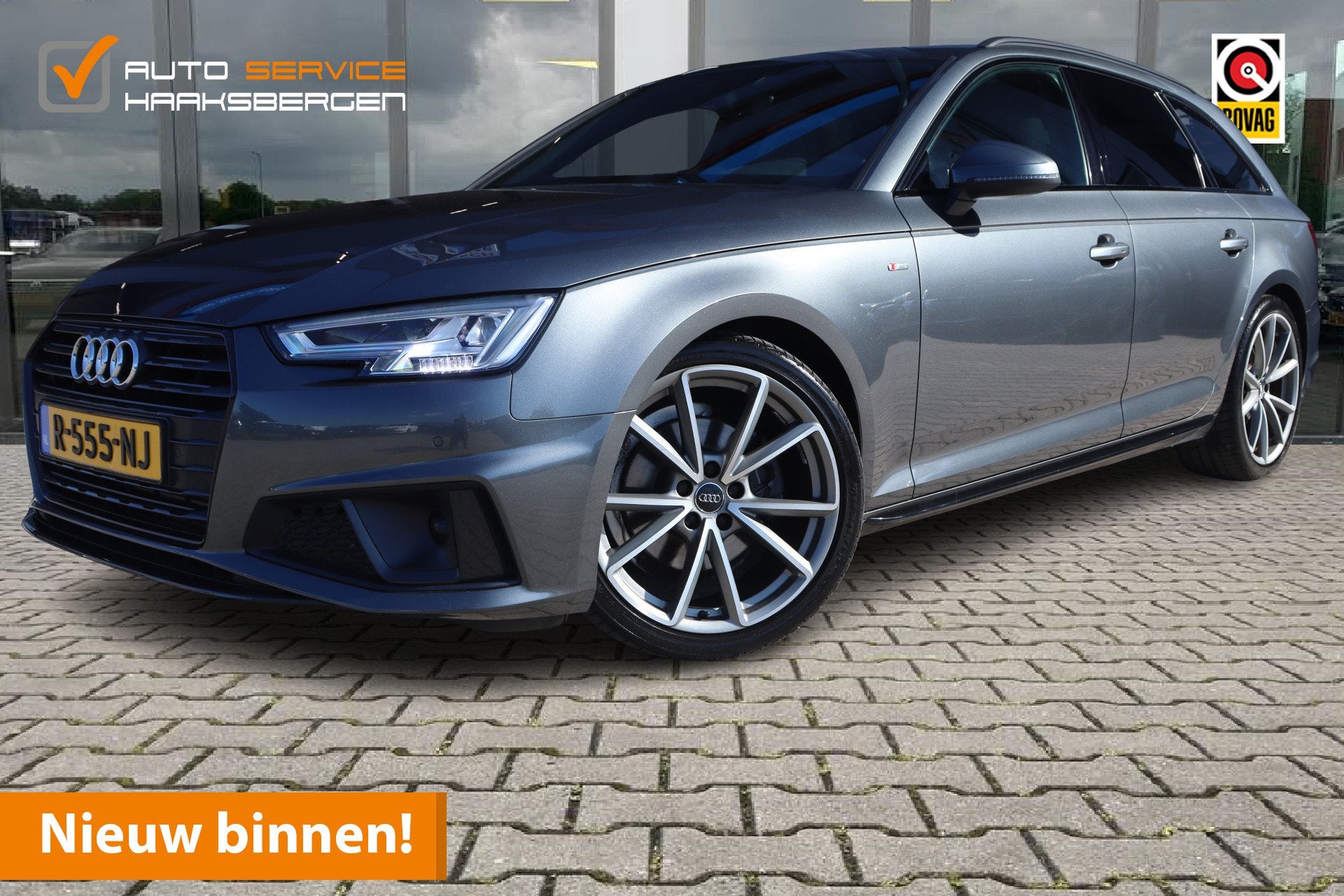 Audi A4 Avant 40 TFSI S-Line | Pano | Leder | 19 Inch |, Auto's, Gebruikt, 1984 cc, A4, Leder