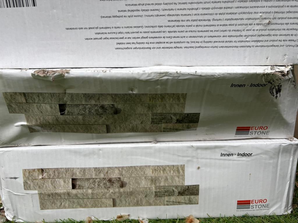 Eurostone linnen indoor natuur stenen, Ophalen of Verzenden, Nieuw