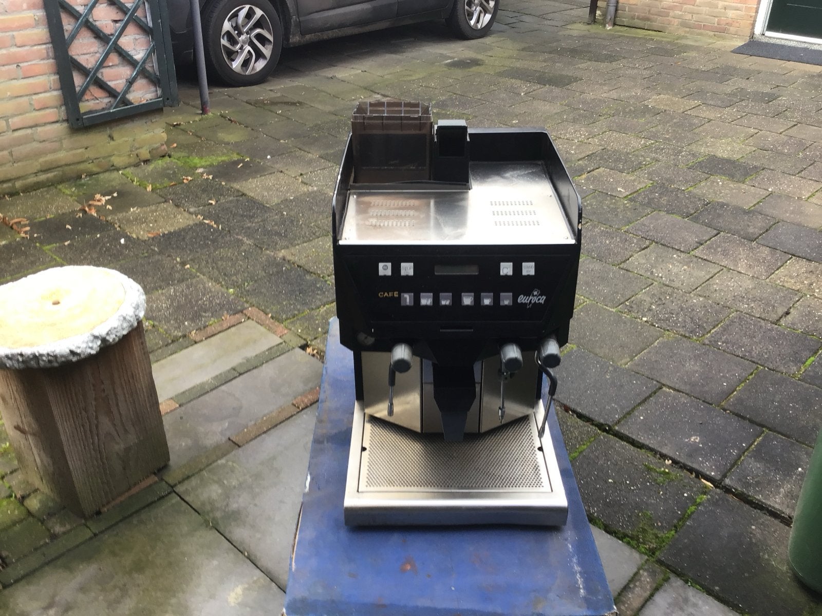 Professionele Schaerer Italcaffe Espressomachine, Gebruikt, Espresso apparaat, 10 kopjes of meer, Koffiebonen