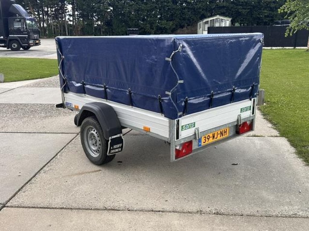 Saris huifaanhanger 210X140x90 aanhangwagen, Gebruikt