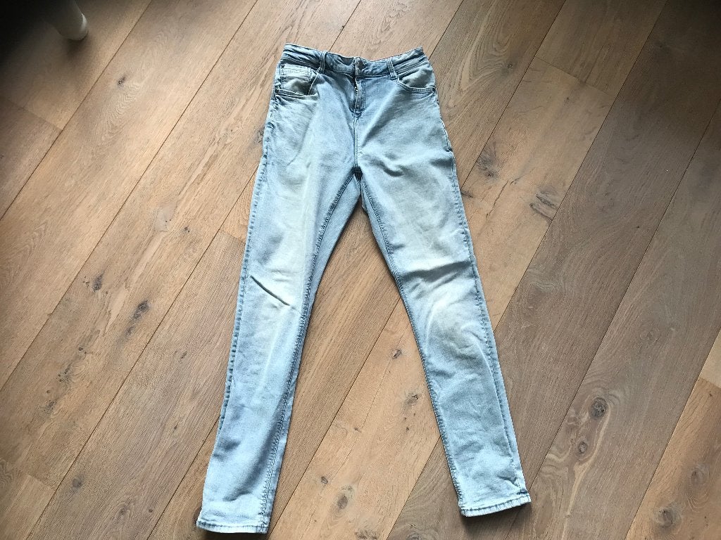 Lichtblauwe spijkerbroek Blue ridge maat 170, Broek, Gebruikt, Ophalen of Verzenden, Blue Ridge