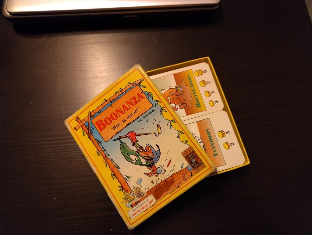 Boonanza Kaartspel - Klassiek bonenruilspel, Vijf spelers of meer, Ophalen of Verzenden, Gebruikt, 999 Games