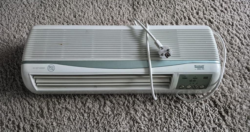 Einhell elektrische wandverwarming met ventilator, Doe-het-zelf en Verbouw, Verwarming en Radiatoren, Ophalen of Verzenden, Minder dan 60 cm