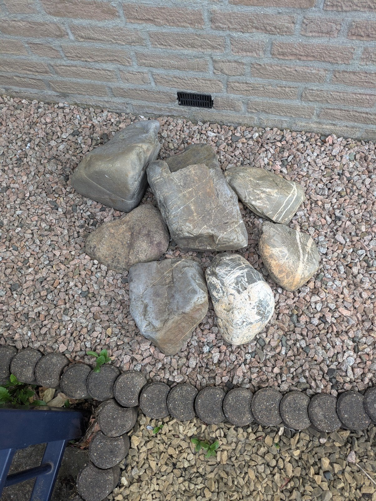 Diverse rotsblokken voor tuin of decoratie, Tuin en Terras, Ophalen of Verzenden, Gebruikt, Multi, Kei
