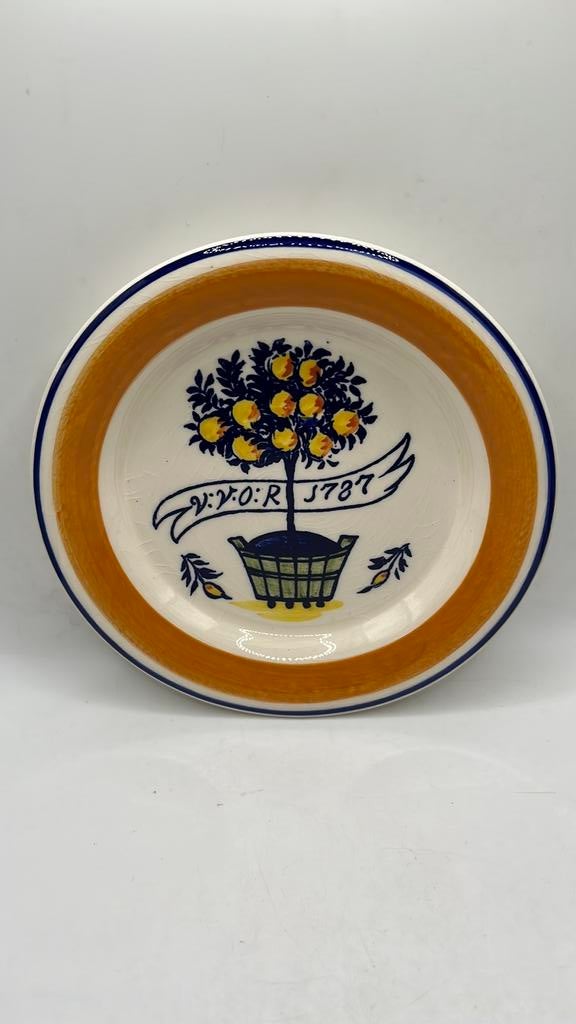 Herdenkingsbord Oranjeboom  v:v:o:r: 1787., Verzamelen, Ophalen of Verzenden, Zo goed als nieuw, Overige typen