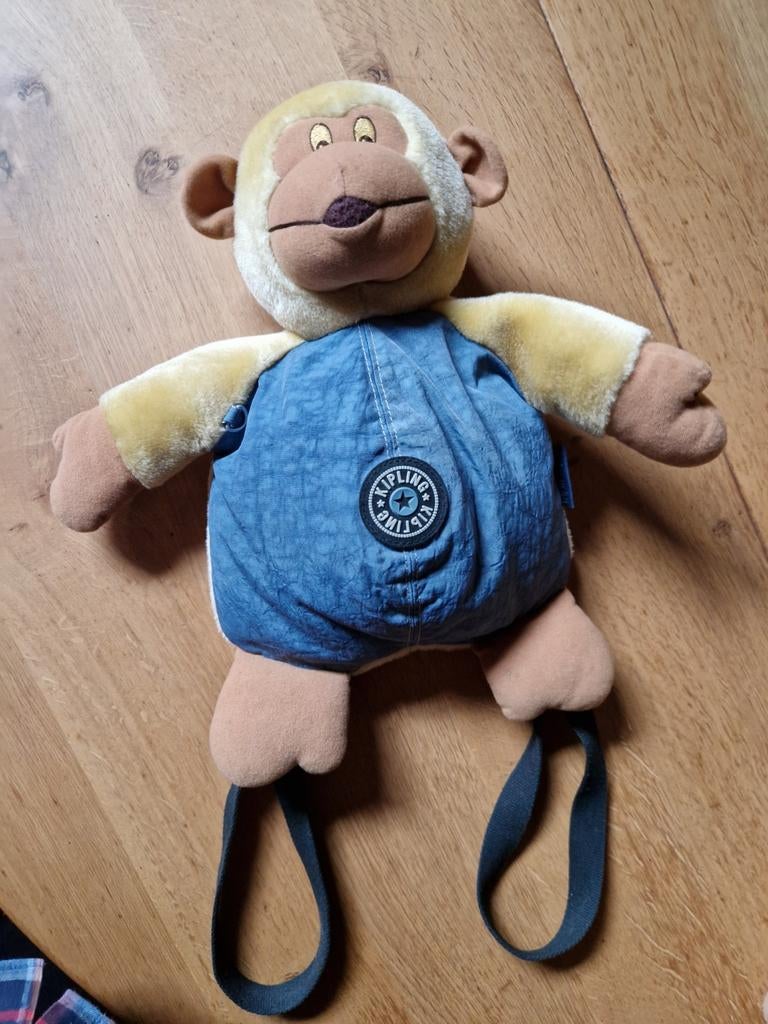 RUGTAS KIPLING AAP, Ophalen of Verzenden, Zo goed als nieuw, Kipling, 30 tot 45 cm