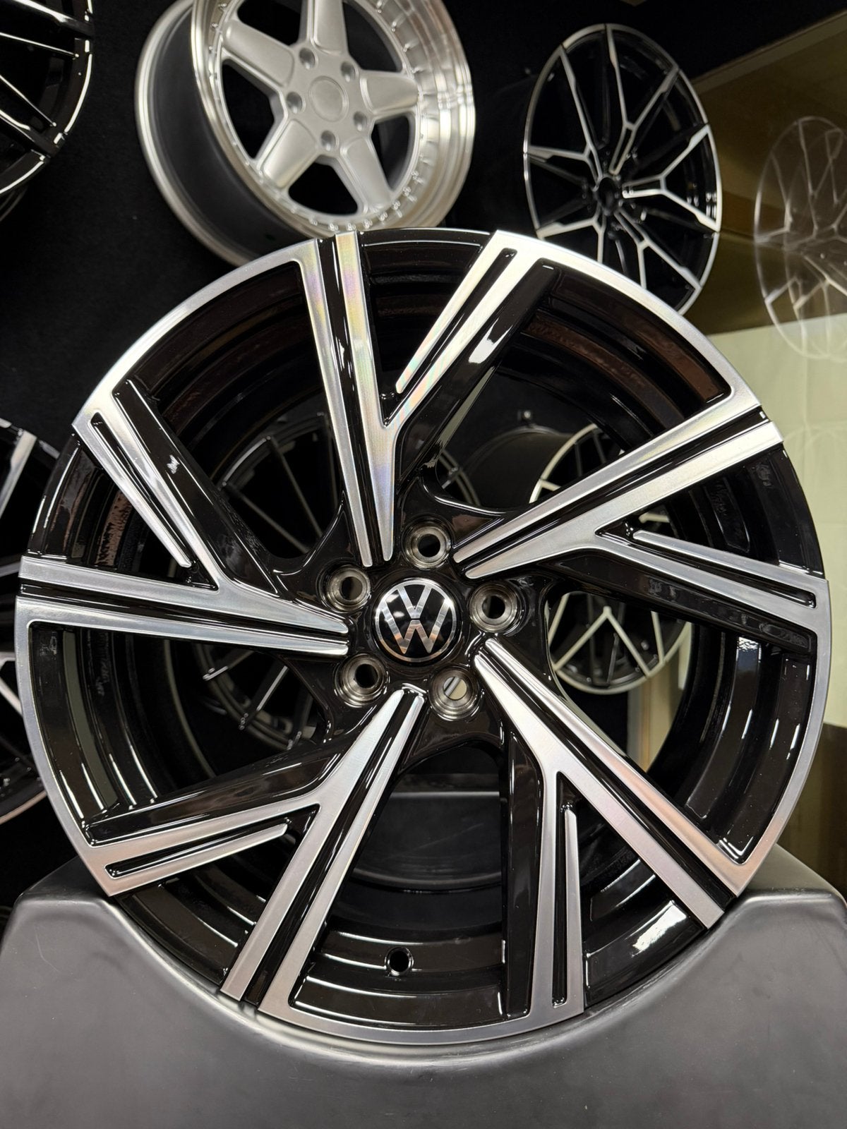 17 inch velgen voor Volkswagen Bergamo R-line 5x100 Polo 2g, Velg(en), Nieuw, 17 inch, Ophalen of Verzenden