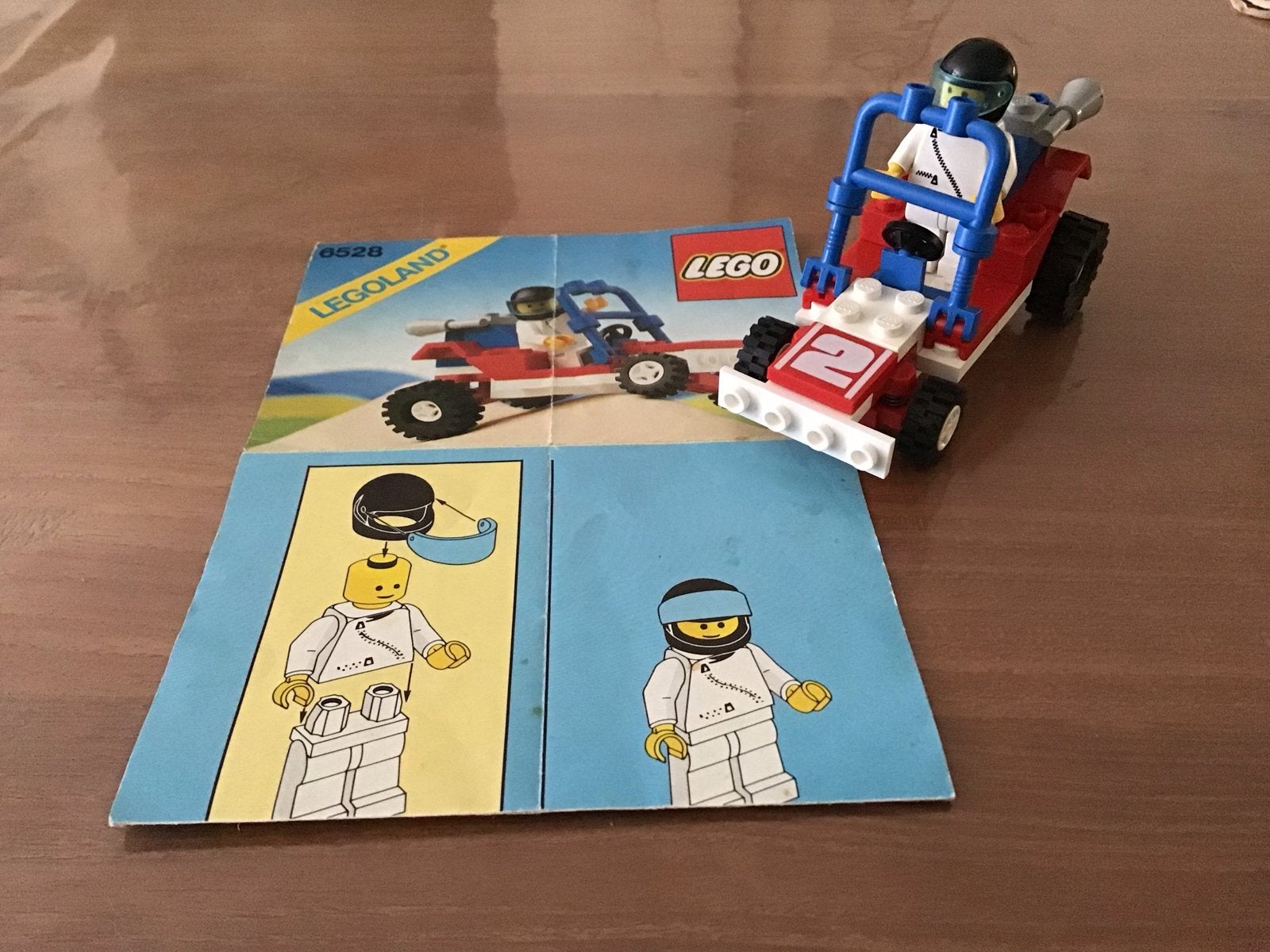 Lego Legoland 6528 Rally Racer met instructies, Gebruikt, Lego, Ophalen of Verzenden, Compleet