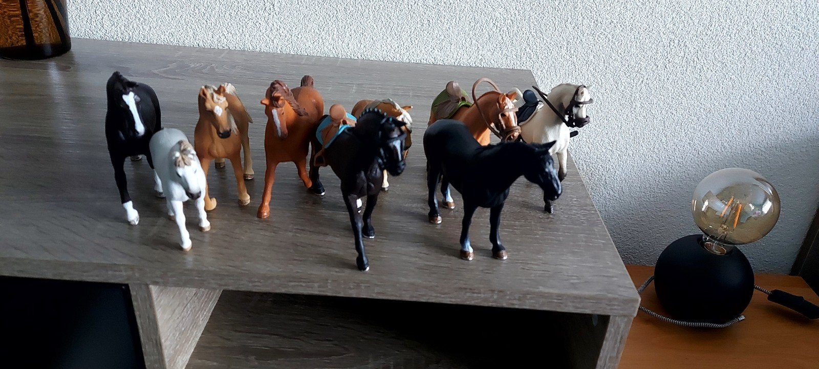 Schleich paarden en ruiters set, Ophalen of Verzenden, Zo goed als nieuw