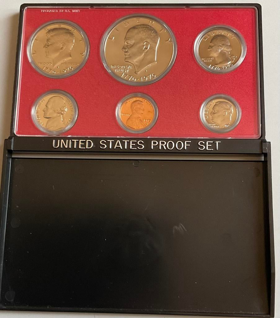 Munten -Verenigde Staten Jaarset 1976 (PROOF)., Ophalen of Verzenden, Noord-Amerika, Setje