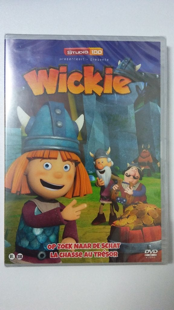 Wickie de Viking op zoek naar de schat tekenfilm dvd NIEUW, Alle leeftijden, Ophalen of Verzenden, Nieuw in verpakking, Overige soorten
