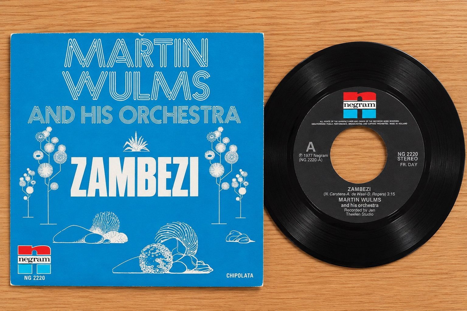 Martin Wulms And His Orchestra – Zambezi / *NM / 11-10, Ophalen of Verzenden, Zo goed als nieuw, Overige formaten, Jazz en Blues