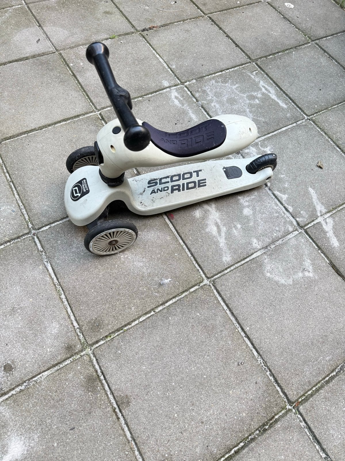 Scoot and Ride Highwaykick 1: Step en loopfiets in één, Fietsen en Brommers, Steps, Ophalen, Gebruikt, Gewone step