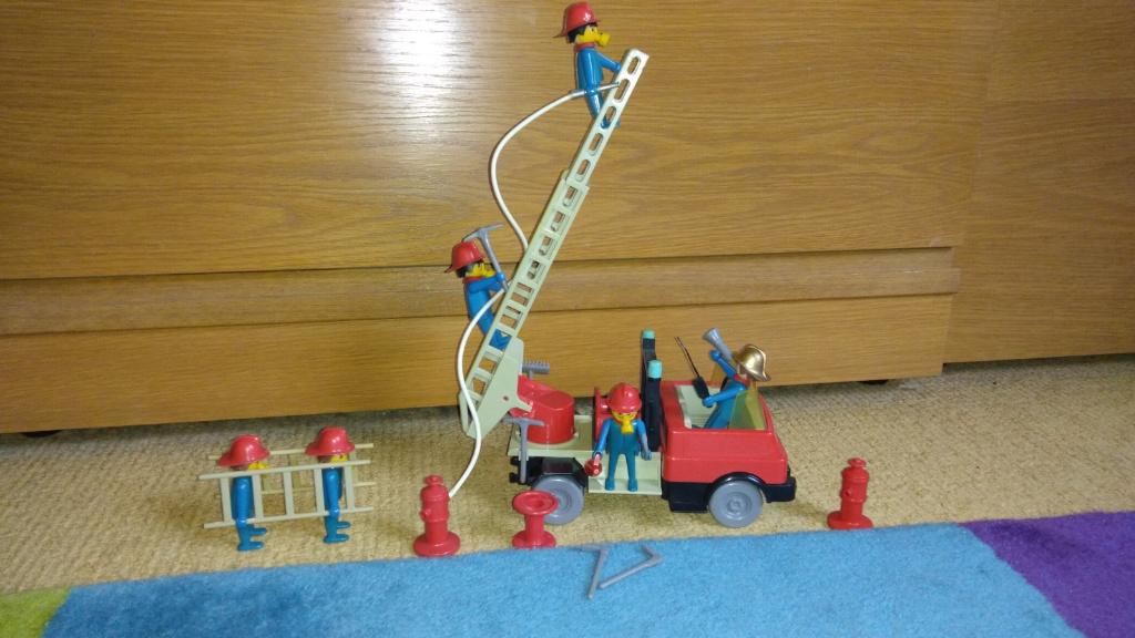 Playmobil Brandweer Jaren 70, Ophalen of Verzenden, Gebruikt