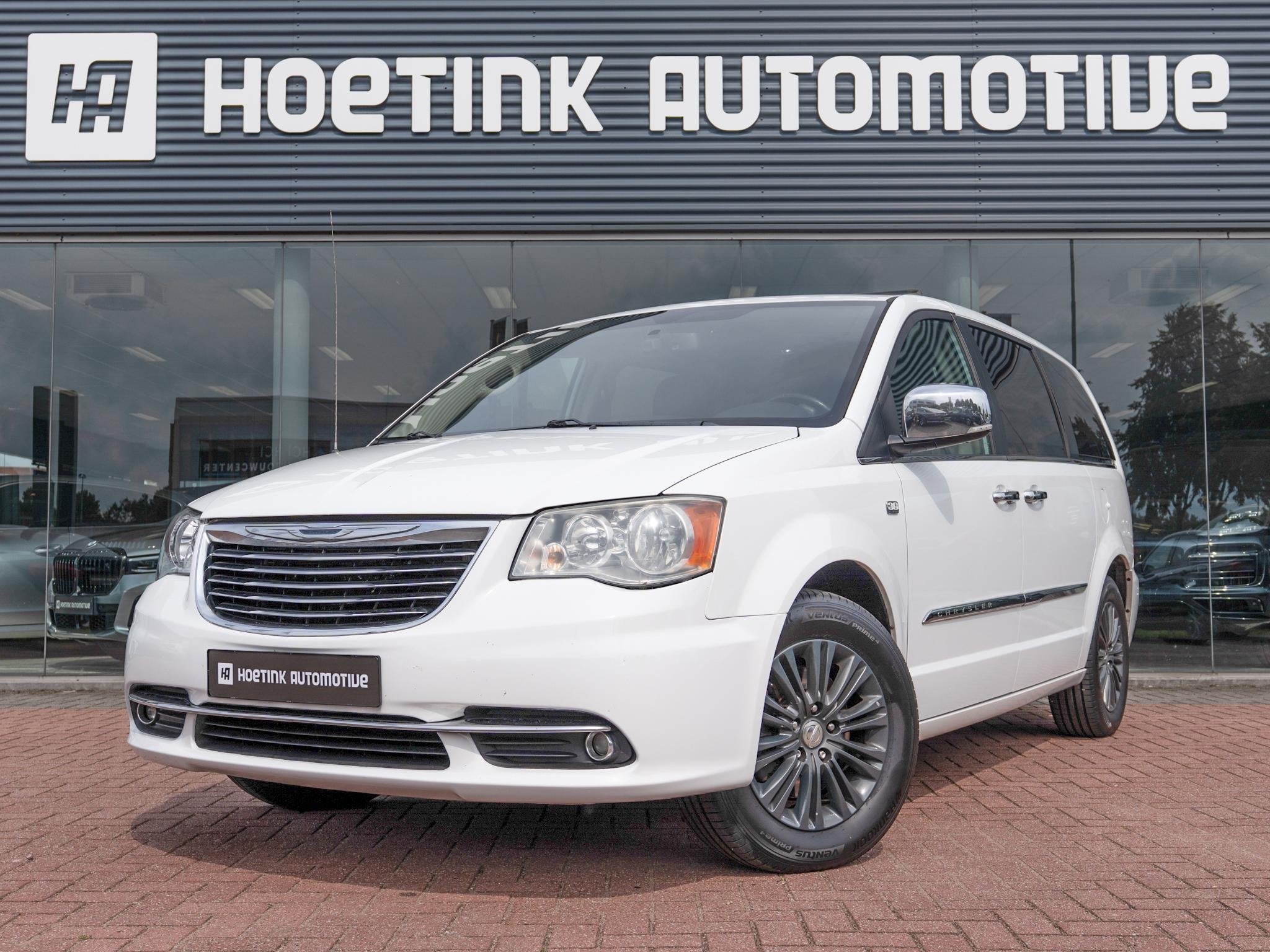 Chrysler Town & Country 3.6 V6 | 7 persoons | Schuifdak | El, Auto's, Chrysler, Euro 5, Gebruikt, 287 pk, Wit