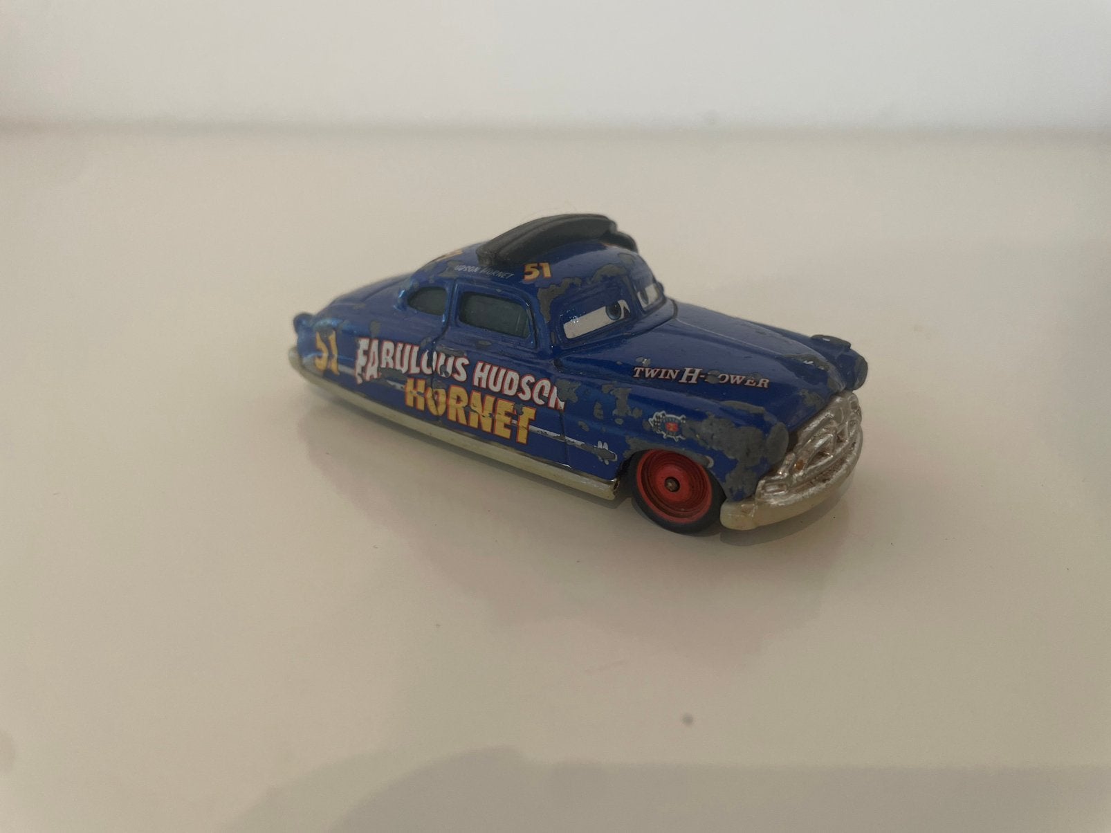 Disney Cars - Fabulous Hudson Hornet with Headset, Ophalen of Verzenden, Gebruikt