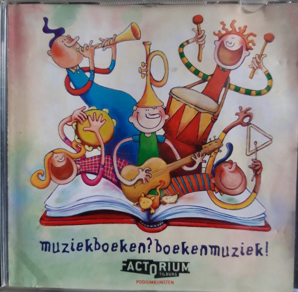 Muziekboeken? Boekenmuziek! Factorium KRASVRIJE CD, 6 tot 9 jaar, Educatief, Ophalen of Verzenden, Zo goed als nieuw
