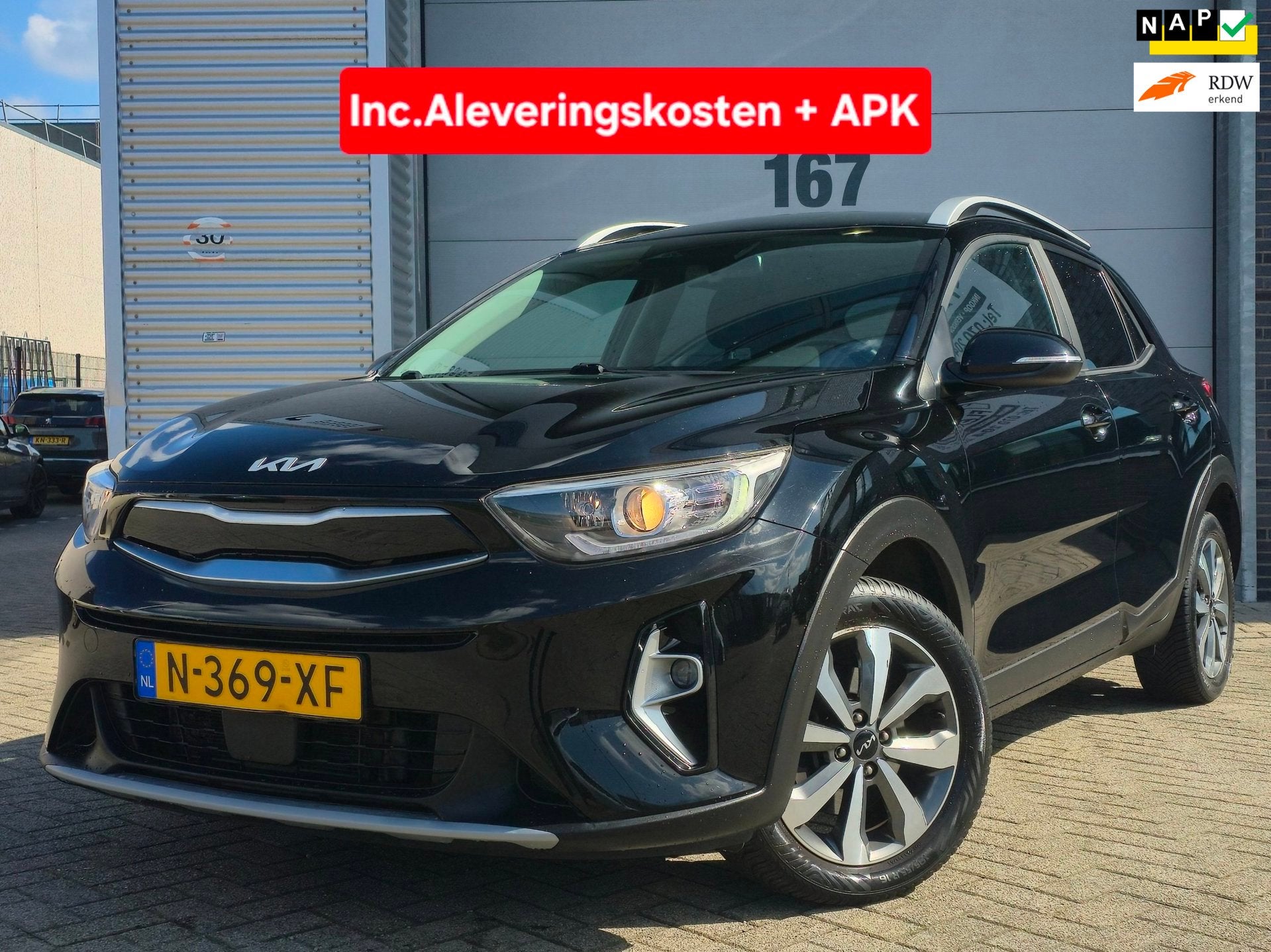 Kia Stonic 1.0 T-GDi MHEV DynamicPlusLine|Achteruitrijcamera, Auto's, Kia, Voorwielaandrijving, Gebruikt, 100 pk, Origineel Nederlands