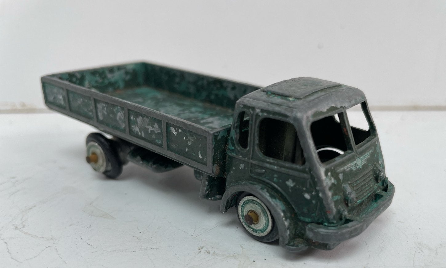 Vintage Dinky Toys vrachtwagen Renault 7-T, Ophalen of Verzenden, Gebruikt