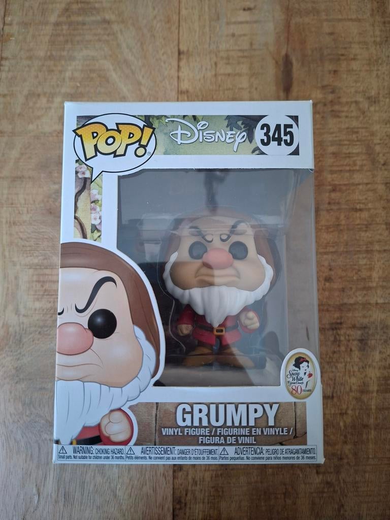 Funko pop Grumpy, Snow White and The Seven Dwarfs, Verzamelen, Ophalen of Verzenden, Nieuw