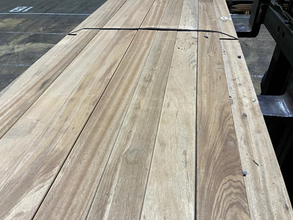 balken-palen-regels-onderligger-Hardhout-Piquia–40x118mm, Ophalen, Nieuw, Hardhout, 250 cm of meer
