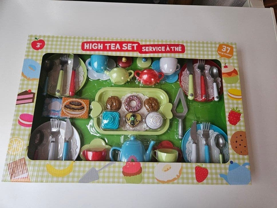 Bakkerij & High Tea Set Speelgoed - 2 in 1, Ophalen of Verzenden, Nieuw, Jongen of Meisje