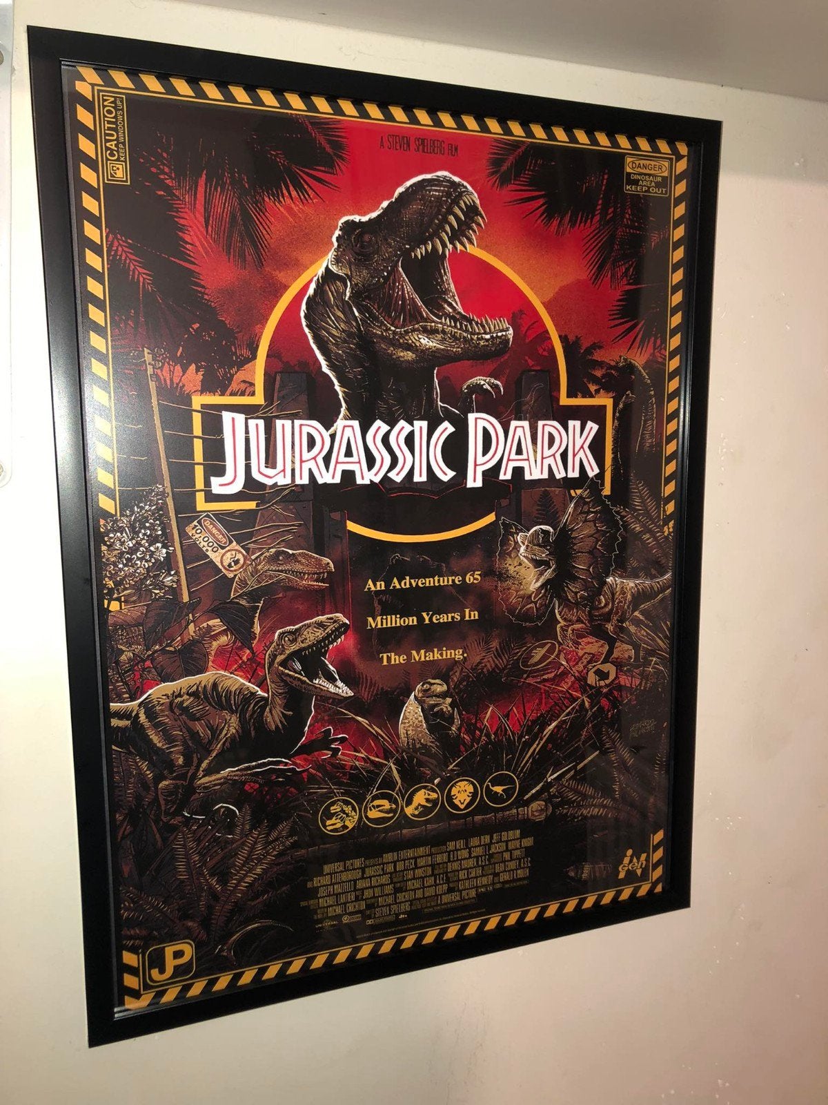 Jurassic park, Ophalen of Verzenden, Zo goed als nieuw, A1 t/m A3, Film en Tv