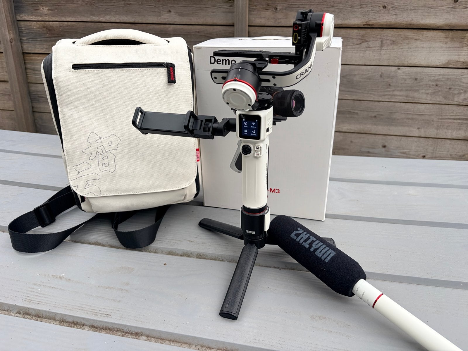 Zhiyun Crane M3 Pro Combo Gimbal met microfoon en tas, Overige merken, Overige typen, Overige soorten, Zo goed als nieuw