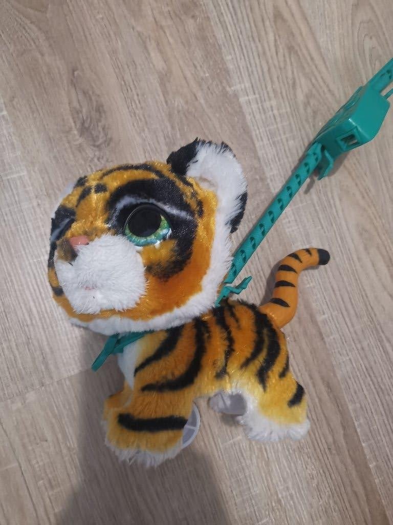 FurReal Friends Walkalots Tijger met looplijn, Ophalen of Verzenden, Zo goed als nieuw, Jongen of Meisje