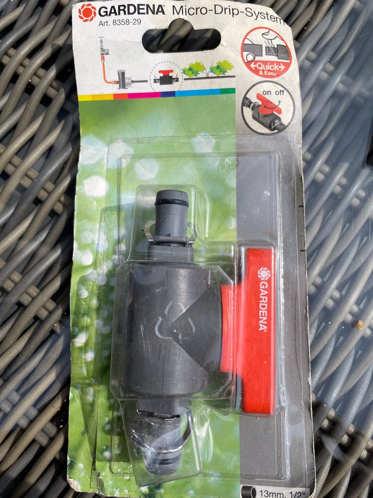 Gardena Microdrip Regelventiel, Tuin en Terras, Druppelsystemen, Ophalen of Verzenden, Nieuw