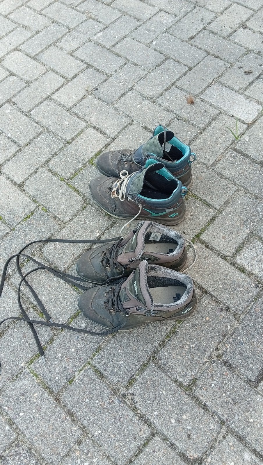 2x Hanwag wandelschoenen 42, Hanwag, Gedragen, Wandelschoenen, Ophalen of Verzenden