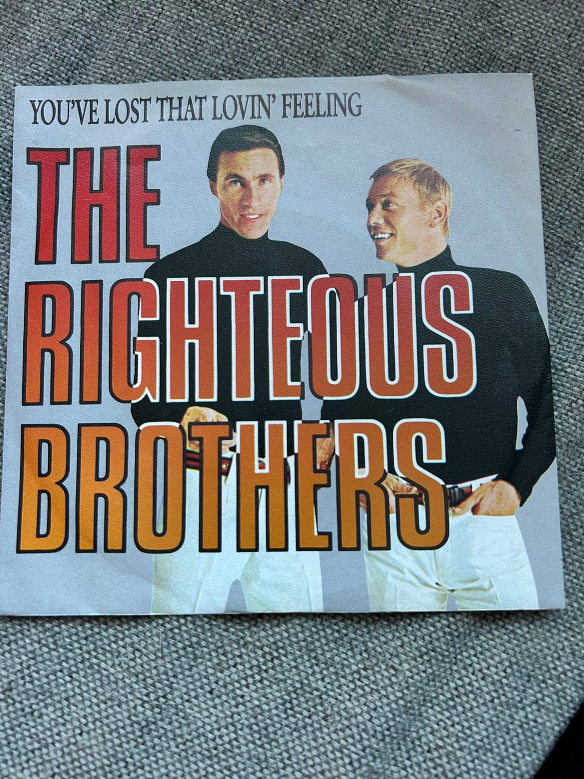 The Righteous Brothers You’ve Lost That../Unchained Melody, Cd's en Dvd's, Ophalen of Verzenden, Zo goed als nieuw, 7 inch, Pop